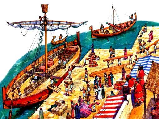 Давні фінікійці першими з мореплавців. Морські подорожі фінікійців