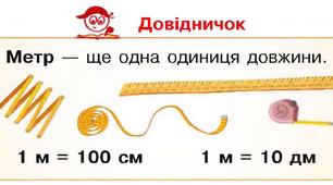 Довжина. Одиниці вимірювання довжини.