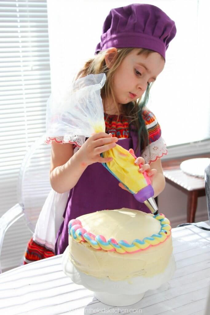 Rainbow Shopkins Cake Recipe - In the Kids' Kitchen