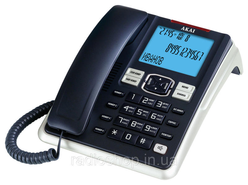 Стационарный Телефон АОН/Caller ID AKAI AT-A19CJ — в Категории ...