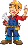 Photo from album "Строитель, маляр" on | Construction worker, Clip ...
