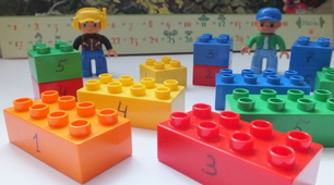 "Порівняння предметів за допомогою конструктора LEGO" (для дистанційної роботи)