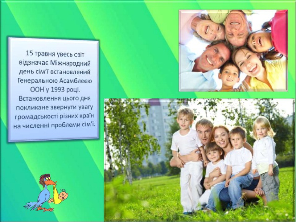 Презентація до Міжнародного дня сім'і "Моя сім'я-моє багатство!"