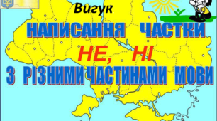 Частка. Вигук. Написання  частки не з різними частинами мови.