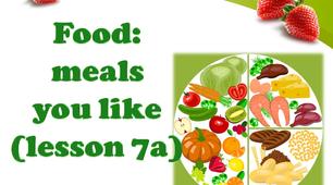 Презентація "Meals I like" ( lesson 7a Smart Junior 2)