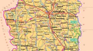 Тернопільська область. Рельєф, тектонічна та геологічна будова. Поверхневі води