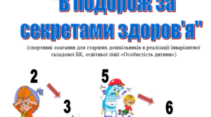 Квест-гра "В подорож за секретами здоров'я"