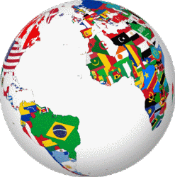 World Flags Globes | All Waving Flags